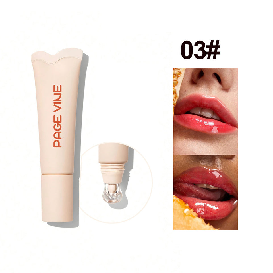 4-color Brightening Lip Balm Moisturizing Exfoliating Skin Long