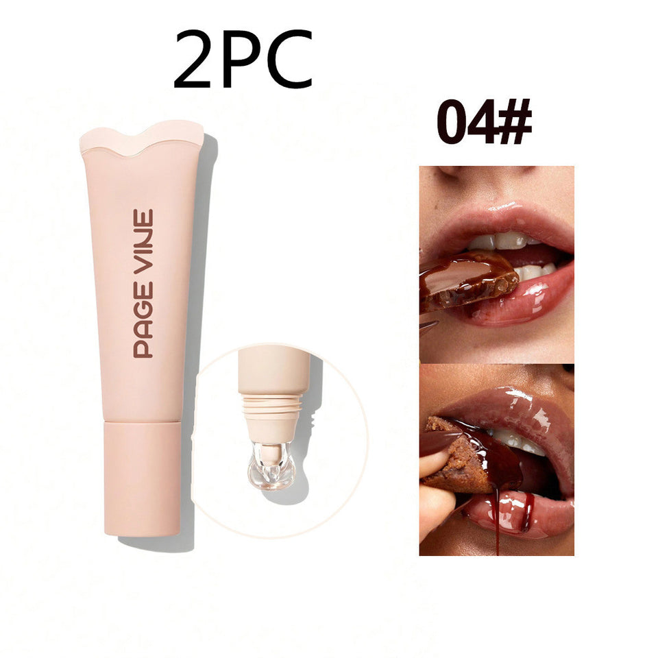 4-color Brightening Lip Balm Moisturizing Exfoliating Skin Long