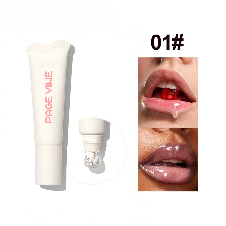 4-color Brightening Lip Balm Moisturizing Exfoliating Skin Long