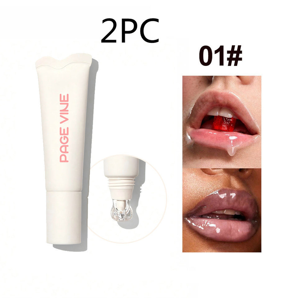 4-color Brightening Lip Balm Moisturizing Exfoliating Skin Long